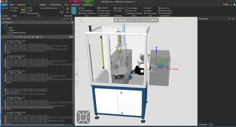 03 Software simulatore robot KUKA