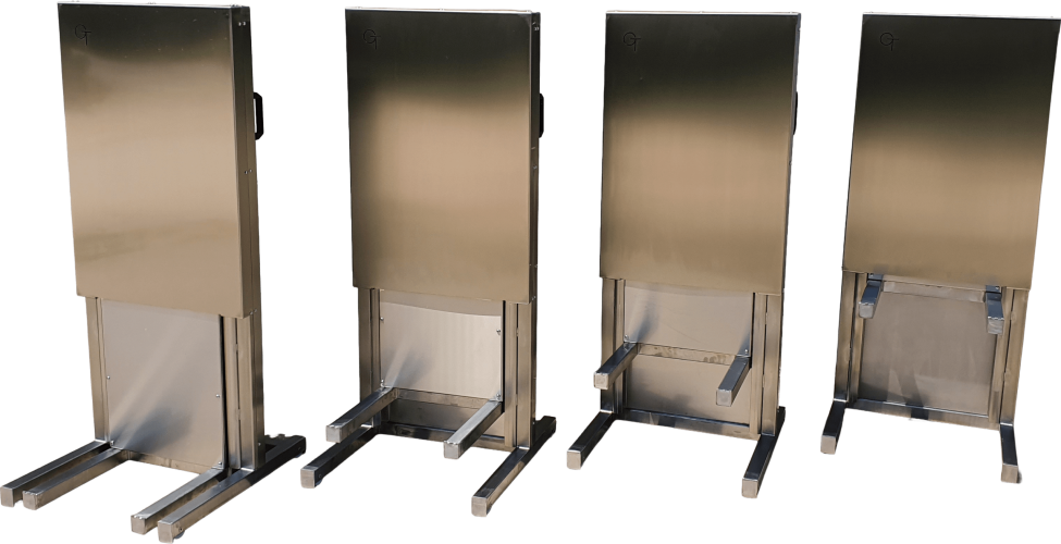 Inclinatori pneumatici 1000lt